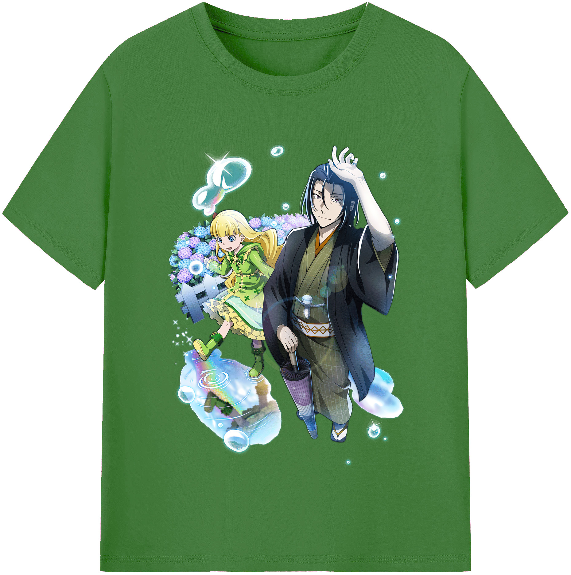 （画像用） 文豪ストレイドッグス Bungo Stray Dogs レディースカジュアルプリントTシャツ（綿100％）